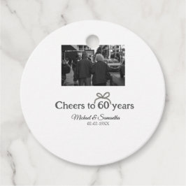 Etiquetas Para Recuerdos Saludos dorados a boda de 60 años