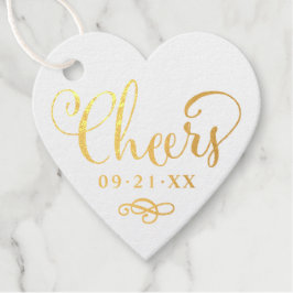 Etiquetas Para Recuerdos Saludos en la fecha de Boda de guiones modernos