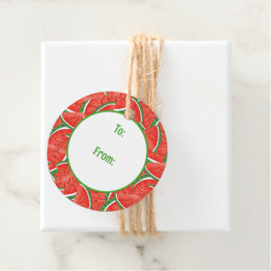 Etiquetas Para Recuerdos sandía fresca