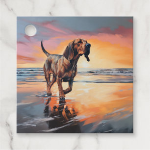 Etiquetas Para Recuerdos Sandy recorre un perro sangriento al atardecer en