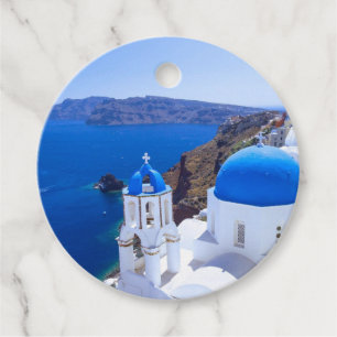 Etiquetas Para Recuerdos Santorini