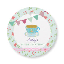 Shabby Chic Tarde Tea Fiesta Cumpleaños Cute