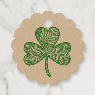 Etiquetas Para Recuerdos Shamrock