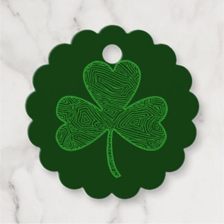 Etiquetas Para Recuerdos Shamrock