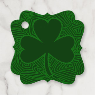 Etiquetas Para Recuerdos Shamrock