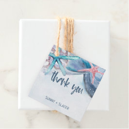 Etiquetas Para Recuerdos Shellabración | Estrellas de Mar Conchas de la Pla