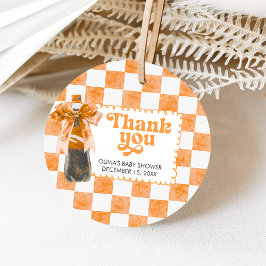 Etiquetas Para Recuerdos She's Ready to Pop Baby Shower Favor Tags