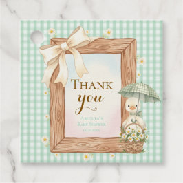 Etiquetas Para Recuerdos Silly Goose Baby Shower Favor Tag