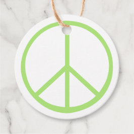 Etiquetas Para Recuerdos Símbolo de amor retro de signo de paz del mundo ve