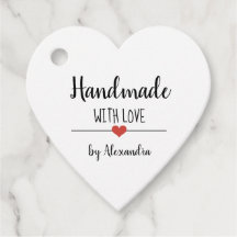 Simple hecho a mano en blanco con guión de kraft d