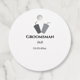Etiquetas Para Recuerdos SIMPLE MINIMAL añada tu nombre personalizado groom