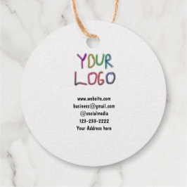 Etiquetas Para Recuerdos simple mínimo añadir su logotipo/diseño aquí texto