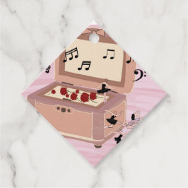 Etiquetas Para Recuerdos Sinfonía de Ballerina en una caja - Arte Ballerina