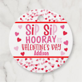 Etiquetas Para Recuerdos Sip SIp hooray paja valentina favor Ronda