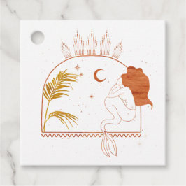 Etiquetas Para Recuerdos Sirena cósmica mística