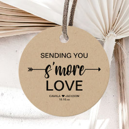 Etiquetas Para Recuerdos S'more love Boda