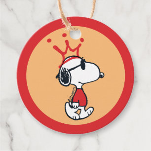 Etiquetas Para Recuerdos Snoopy - Joe Guay Crown