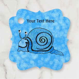 Etiquetas Para Recuerdos Sonriente Caracol Caracol Azul Tye Look Shell Aqua