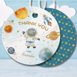 Etiquetas Para Recuerdos Space Astronaut Birthday Thank You