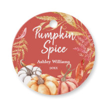 Spice de calabaza otoñal rojo