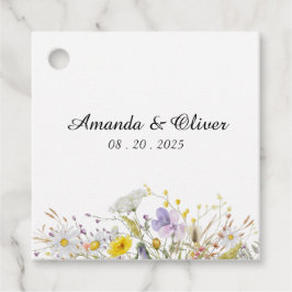 Etiquetas Para Recuerdos Spring Blossom Wedding Favor Tags