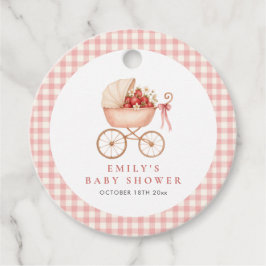 Etiquetas Para Recuerdos Strawberry Berry Sweet Baby Shower Favor