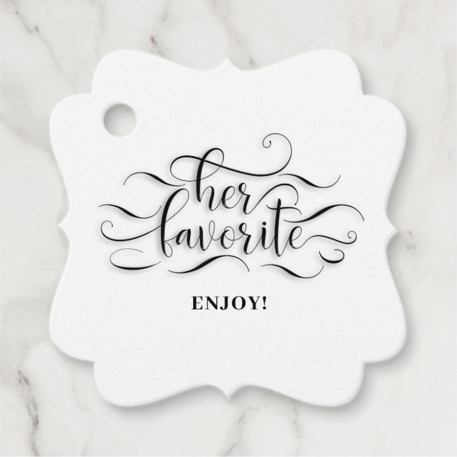Etiquetas Para Recuerdos Su Favorito (Anverso)