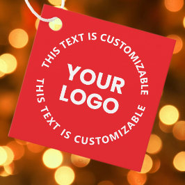 Etiquetas Para Recuerdos Su logotipo/Cualquier imagen y texto circular subi