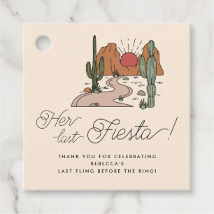 Etiquetas Para Recuerdos Su última favorita en el desierto de Fiesta Boho