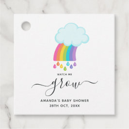 Etiquetas Para Recuerdos Suculento Heaven Watch Me Grow Baby Shower