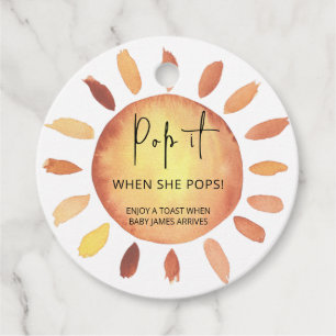 Etiquetas Para Recuerdos Sunshine Pop it When ella pops