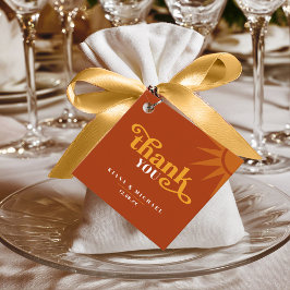 Etiquetas Para Recuerdos Sunshine Typography Boda Gracias Red ID1048