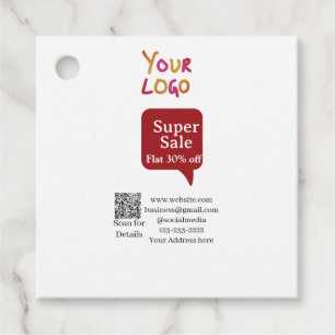 Etiquetas Para Recuerdos super oferta negocio descuento escanea código QR d
