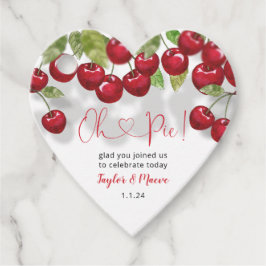 Etiquetas Para Recuerdos Sweet Cherry Oh Pie Baby Shower