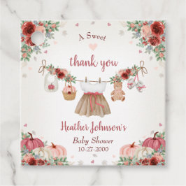Etiquetas Para Recuerdos Sweet Little Pumpkin Autumn Baby Shower