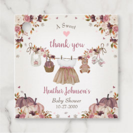 Etiquetas Para Recuerdos Sweet Little Pumpkin Autumn Baby Shower