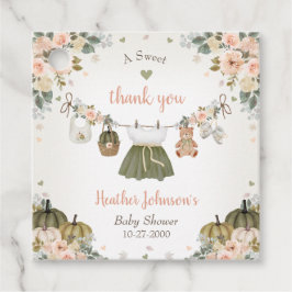 Etiquetas Para Recuerdos Sweet Little Pumpkin Autumn Baby Shower