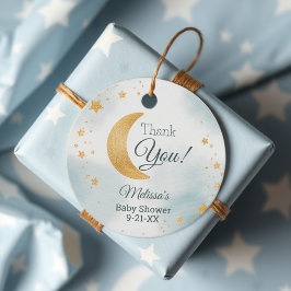 Etiquetas Para Recuerdos Sweet Over the Moon Gracias Baby Shower