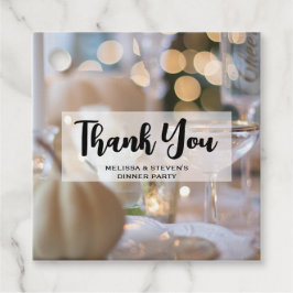 Etiquetas Para Recuerdos Tabla de clase con configuración de lugar de moda