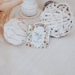 Etiquetas Para Recuerdos Tarjeta Floral Bridal Shower<br><div class="desc">Acuarela Flor silvestre ducha de novia Gracias por favorecer las etiquetas. Esta tarjeta se caracteriza por flores silvestres con dos tipos de letra modernos de alta clase que moldean las tendencias de los eventos festivos presentes y futuros. Consulta toda la colección: https://www.zazzle.com/collections/bridal_shower_floral_collection-119437295278297444</div>