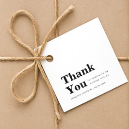 Etiquetas Para Recuerdos Tarjetas de cumpleaños en blanco y negro minimalis