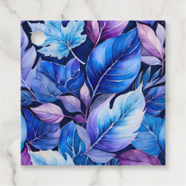 Etiquetas Para Recuerdos Tarjetas de Regalo de Arte Botánico Coloridas