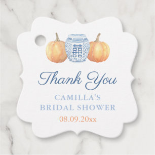 Etiquetas Para Recuerdos Tarros de jengibre de calabazas de acuarela Baby S