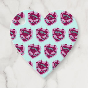 Etiquetas Para Recuerdos Taurus Zodiac Coquette Heart Birthday Cake