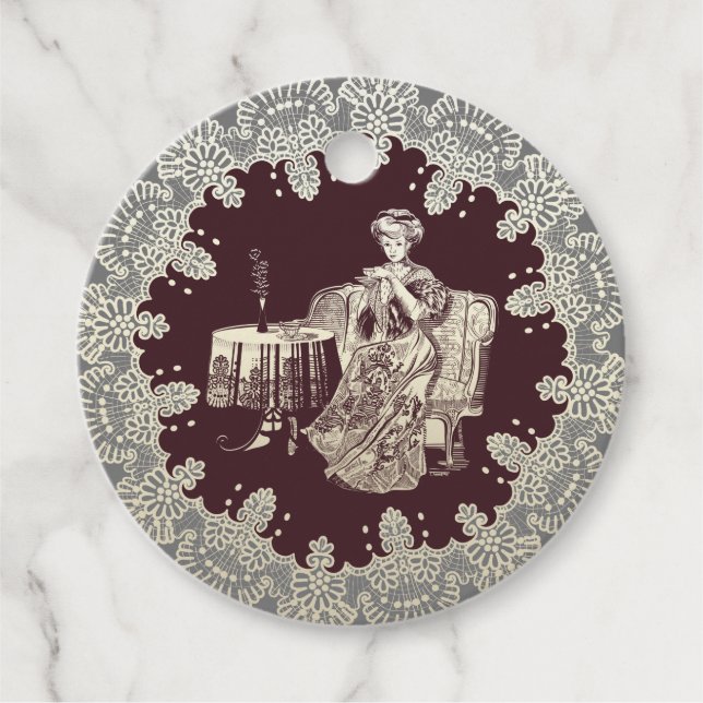 Etiquetas Para Recuerdos Té de bebidas (Anverso)