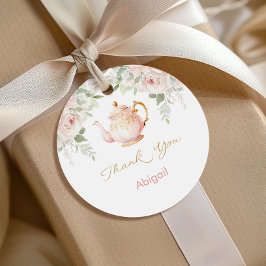 Etiquetas Para Recuerdos Tea Party Bridal Shower
