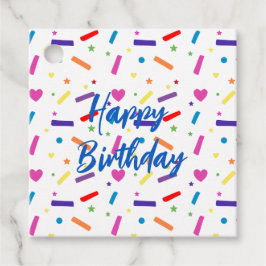 Etiquetas Para Recuerdos Tema de la fiesta de cumpleaños de Sweet Sprinkle