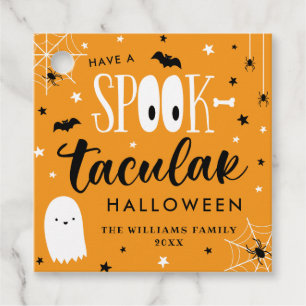 Etiquetas Para Recuerdos Tener Halloween Spooktacular