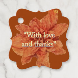 Etiquetas Para Recuerdos Terracota Personalizada | Boda Rústica