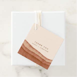 Etiquetas Para Recuerdos Terracotta Ombre Boho